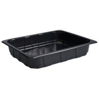 Bakke PP 3900ml 32,50x26,50x6cm sort