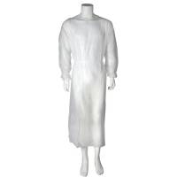 Beskyttelseskittel, Abena Classic, XL, hvid, PP, usteril, engangs