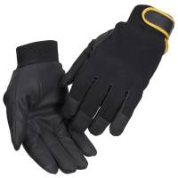 Boisen Safety All-round handske kunstlæder velcro touch screen Str.8 sort