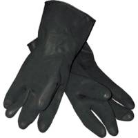 Engangshandske latex pudderfri nr 10 sort