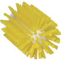 Vikan rørbørstehoved til skaft medium Ø7,7cm gul