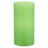 Basic stage 14cm, Ø7cm glas frosted limegrøn