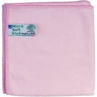 Puri-Line Soft mikrofiber rengøringsklud Svanemærket 32x32cm rød