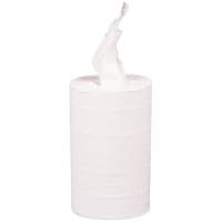 Care-Ness håndklæderulle 2-lags MINI Ø13,5cm uden hylse hvid