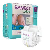 Bambo Nature b&oslash;rneble Str. 1 Svanem&aelig;rket til 2-4 kg