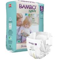 Bambo Nature ECO pants børneble 6 tapeble 16+ kg Svanemærket