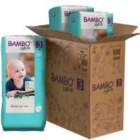 Bambo Nature ECO svanemærket børne bleer høj pakke Str.3 til 4-8 kg