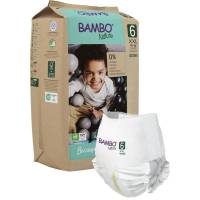 Bambo Nature Pants børnebukseble Svanemærket str.6 papirspose 15+ kg