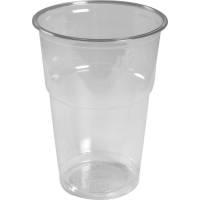 Gastro drikkeglas with a step 11,5cm Ø7,82cm 25cl 30cl RPET klar
