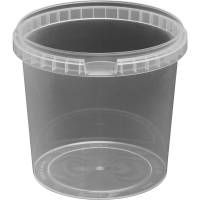 Condi b&oslash;tte 13,5cm &Oslash;148mm 1650ml PP 1-rums klar