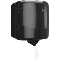 Tork M4 Reflex Midi Dispenser 25,5x23,9x33,1cm plast til aft&oslash;rringspapir sort
