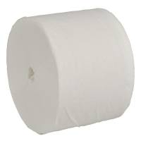 Neutral toiletpapir 2-lags, 100m, uden hylse hvid