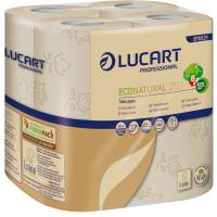 Lucart T3 Natural toiletpapir 2-lags af 100% genbrugspapir