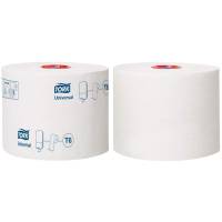 Tork T6 toiletpapir universal Mid-Size 1-lags 127540 hvid 