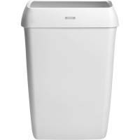 Katrin affaldsbeholder til v&aelig;gmontering 50 liter hvid