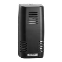 Duftdispenser, Katrin Ease, 8x19,2cm, sort, plast, til refill *Denne vare tages ikke retur*
