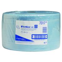 Wypall værkstedsrulle L380m 2-lags 23,50cmx380m blå
