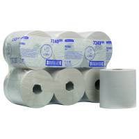 Kimberly-Clark håndklæderulle 1-lags med hylse 18,50cmx320m hvid