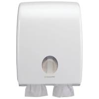 Kimberly Clark Dispenser til toiletpapir i ark maxi hvid