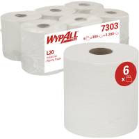 Kimberly-Clark Wypall L30 Håndklæderulle 2-lags Midi 7303 hvid