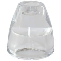 Duni 2-I-1 glasstage 6,8cm Ø7,3cm til fyrfads- og stagelys