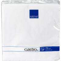 Gastro frokostserviet 3-lags 1/4 fold 33x33cm 100% nyfiber hvid