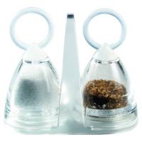 Duni Salt og pebersæt i glas sæt og holder