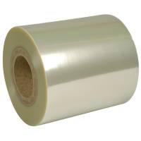 Lågfolie, 400m x 185mm, 25 micron, klar, PET, peelable