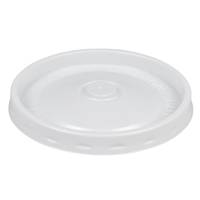 Låg til Ripple Wrap Uni-cup polystyren hvid