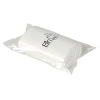 Binline spandepose med stjernebund 38,5x77,5cm 20 liter hvid