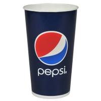 Pepsi papbæger til kolde drikke 100cl blå