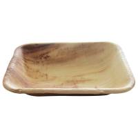 Hampi miljøtallerken 16x13x3cm palmeblad natur