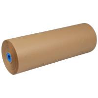Indpakningspapir 50g/m2 genbrug 250m brun kraft