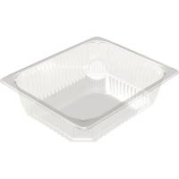 Plast bakke K 2327-80T 32,5x26,5x8cm 4850ml APET klar