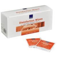 Desinfektionsserviet 85%alkohol 0,5%klorhexidin 2%glycerin 14x19cm
