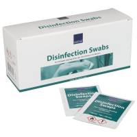 Desinfektionsserviet, Abena, 85% ethanol, 2% glycerin, enkeltpakket