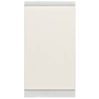 Dobbeltkl&aelig;bende skumpude til m&aring;tter 7,30x13,30 cm hvid