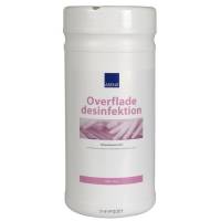 Overfladedesinfektion servietter, Abena, dispenserbox med 150 servietter