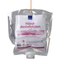 Hånddesinfektion gel 85% ethanol 800 ml refill til dispenser