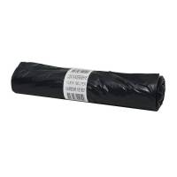 Containersæk LDPE 40my 114x150cm 180 liter sort, 10 stk