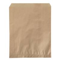 Brødpose, 28x17cm, 35 g/m2, brun, papir, uden rude, engangs