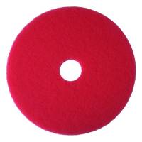 Gulvrondel, 3M Economy Line, Ø43,2cm, rød, 85 mm, 17 tommer