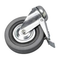 Hjul, Diversey Taski, Ø12,5cm, med bremse *Denne vare tages ikke retur*