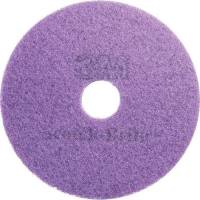 Gulvrondel, 3M Scotch-Brite, Ø40,6cm, lilla, 85 mm, 16 tommer