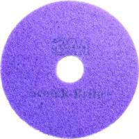 Gulvrondel, 3M Scotch-Brite, Ø40,6cm, lilla, 85 mm, 16 tommer