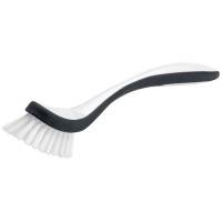 Opvaskebørste PP/nylon med stive børstehår 24cm hvid