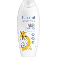 Neutral Kids dush- og badesæbe uden farve og parfume 250ml