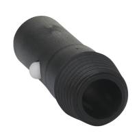 Adapter, Vikan, 78x26x26mm, sort, PP