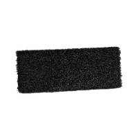 Skurefiber, 3M Scotch-Brite 8550, 254x12,5x117mm, sort, nylon/plast, ekstra grov skureeffekt *Denne vare tages ikke retur*