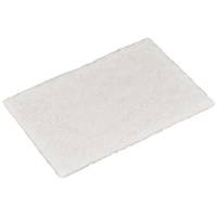 Skurefiber, 22,5x15x0,8cm, hvid, polyester/nylon, fin skureeffekt, ridsefri